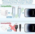 Usb C To Lightning Cable 3 Pack 6ft Apple Mfi Certified Iphone Fast Charger Fast