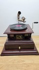 His Masters Voice The Gramophone Company Phonograph Brass Wind Up Reproduction