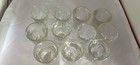 Vintage Heavy Glass Shot Glasses     1 Oz Each     2 25  Tall     Classic Barware 12pc