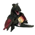 Folkmanis Winged Dragon Hand Puppet Sitting At 10    Tall New