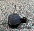 Antique Pin Cushion Attachment For Sewing Machine Singer W  Iron Base L  k