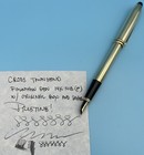 Cross Townsend Fountain Pen 14k Gold  f  Nib W  Original Box N Papers Pristine