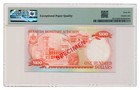 Bermuda Banknote 100 Dollars 1982 Specimen Pmg Ms 66 Epq Gem Uncirculated
