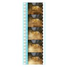 Indiana Jones  Crystal Skull - Lucasfilm Logo - 35mm 5 Cell Film Strip 195