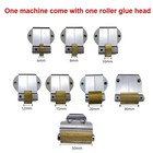 150ml Hot Melt Glue Rolling Machine Hand Push Hot Melting Coating Gluing Machine