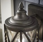 Home Decorators Walcott Manor 11 5in 1-light Antique Bronze Outdoor Wall Sconce