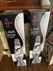 Rare Lava Lamp  retired  - White Wax   Clear Liq  - Optical Paradox - New W  Box
