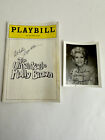 Debbie Reynolds Signed Unsinkable Molly Brown Playbill Photo  Lyric Theatre 1990