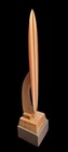 Hot Curl Wood Surf Trophy By Artist Dave C Reynolds 