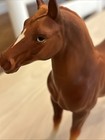 Vintage Lefton Porcelain Brown Foal Pony Horse Figurine