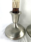 Vintage Pair Small Towle Pewter Candle Holders 3 5 