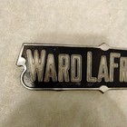Ward Lafrance Fire Apparatus Large Fire Truck Chrome Badge Emblem