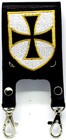 Knight Templar Masonic Belt Sword Scabbard Holder Black Cross