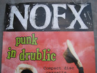 Vintage 1994 Nofx Punk In Drublic 13x19  Double Sided Promo Poster Punk Rock