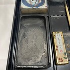 Antique Makie Mother-of-pearl Inkstone Calligraphy Set With Water Drop Brush