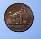 Ireland 1935 Irish Penny Highly Detailed Bn  Scarce