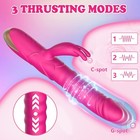 Multispeed-vibrator-g-spot-thrusting-dildo-rabbit-female-adult-sex-toy Massager