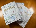 Lord Of The Rings Trilogy Scripts Signed- Autograph Reprints- 3 Scripts- Gandalf