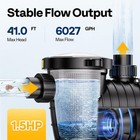 1 5hp 2 0hp Swimming Pool Pump Self-priming For In above Ground Pools W strainer