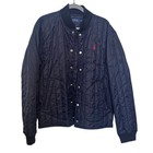 Polo By Ralph Lauren Men s Quilted Water-repellent Baseball Bomber Jacket Size L