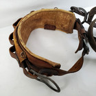 Vintage 1969 Klein Buhrke Lineman Safety Belt Model 5219 Leather Tree Climbing G