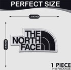 Outdoor Hiking Mountain Gear Tnf Style Iron On Patch-sew Patch-embroidered Patch