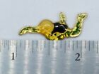 Vintage Skydiver Pin - Jumper Parachute - Shows Age-yellowing