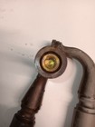 Set Of 2   9in Old Vintage Solid Bronze   Brass Exterior Entry Door Handle Pull