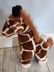 Vintage Dan Brechner Giraffe Plush Stuffed Animal Toy 9  Brown Spotted Carnival