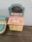 Vintage Little Tikes Grand Mansion Bathroom Dollhouse Furniture