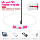 Pet Dog Led Light Collar Luminous Anti-lost Dog Collar Usb Rechargeable Dog Neck