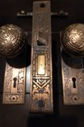1895 Corbin Ceylon Eastlake Victorian Mortise Door Knob Lock Set