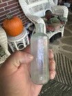 Early Antique Open Pontiled Medicine Bottle Multi-sided 1840s Era Whittled Nice