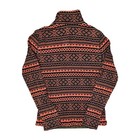Lauren Ralph Lauren L-rl Active  1 4 Zip Waffle Thermal Top Fair Isle Red M