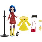 Monster High Skullector Coraline Collectible Doll In Yellow Raincoat Presale