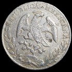 Mexico Second Republic 8 Reales 1888 Pi Mr San Luis Potosi Mint