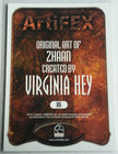 Farscape Season 4  art By Virginia Hey  Artifex Card  x6 Zhaan