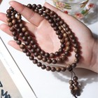 8mm High Quality Cambodian Bodhisattva Chess Bracelet Agarwood Buddha Bead Rosar