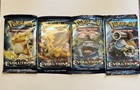 Pok  mon Xy Evolutions 2016 4 Sealed Booster Packs  Full Pack Art Set