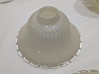 Vintage Art Deco Style Small Torchiere Glass Lamp Shade Set Of 5