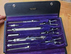Vintage Dietzgen Drafting Instrument Set  Germany  
