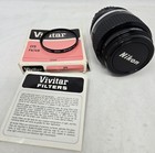Nikon Ai-s Nikkor 35mm F 1 4 Mf Wide Lens From Japan   Vivitar Skylight Filter