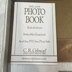 C r  Gibson 50th Wedding Anniversary Mini Scrapbook - Gold Foil Photo Album Nib
