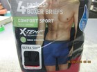 Brand New Hanes Men s 4 Pack Boxer Briefs Taglessx-temp Sz Medium