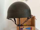 Swiss  croatian  M48 62 Military Helmet -  90s Balkan Wars -national Flag Badge