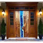 Epoxy Barn Door For Home   Office Wooden Door  Living Room Christmas Sale Decors