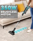350w Cordless Vacuum Cleaner For Makita 18v Battery  35kpa Brushless Lightwei   