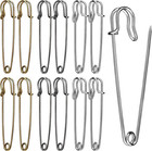 Large Safety Pins  30 Pack Heavy Duty Safety Pins 3 Inch  Stainless Steel Saf   