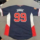Nike Men   s World Baseball Classic 2026 Usa Navy Aaron Judge  99 Stitched Size L