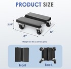 Furniture Dolly With 4 Wheels 2 Pack Moving Dolly 1000 Lbs Load 360   Rotating